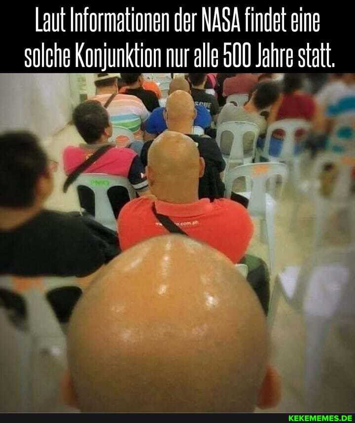 Laut Informationen der NASA findet eine solche Konjunktion nur alle 500 Jahre statt.