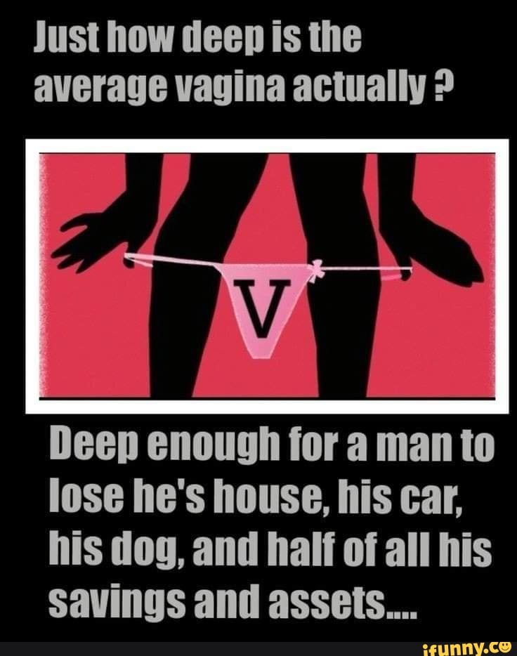 the pussy deep avarage is How