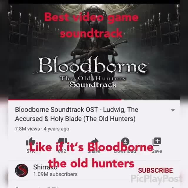 bloodborne the old hunters soundtrack