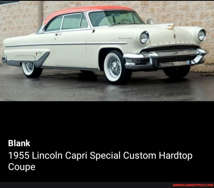 LINCOLN CAPRI 1955 HARD TOP AU 1/43 WESTERN MODELS WMS 74