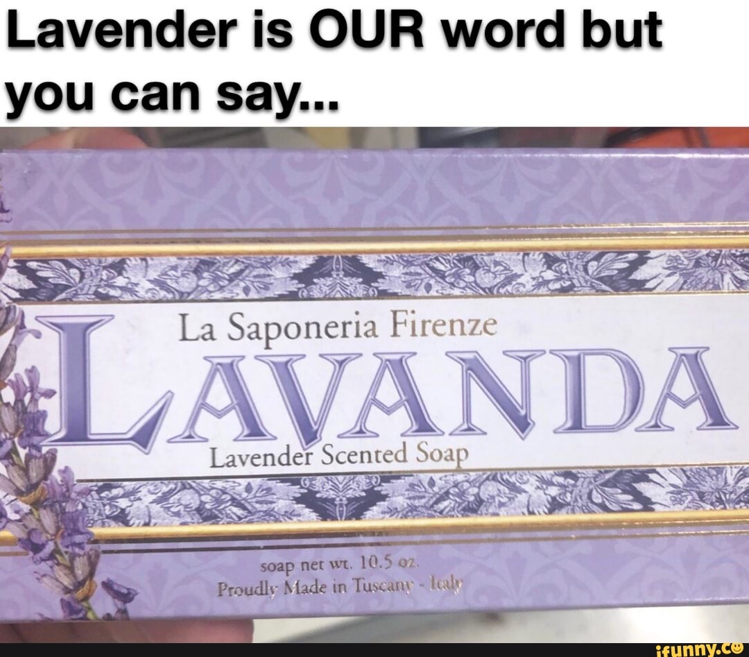 la saponeria firenze lavender soap