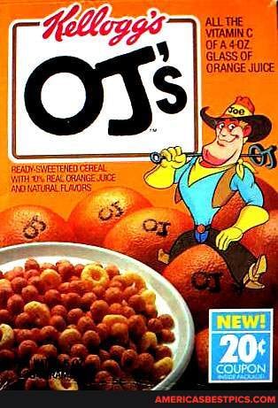 SiVESTENED CEREAL TH REAL ORANGE ANINATURAL FUDRS