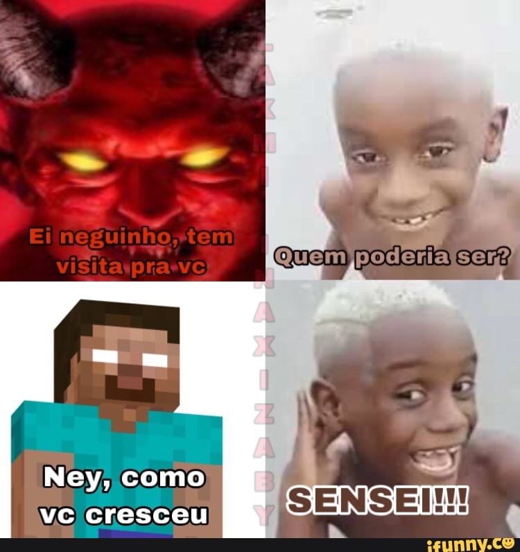 herobrine, minecraft, demonio, diabo, negoney