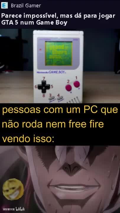 Parece impossível, mas dá para jogar GTA 5 num Game Boy