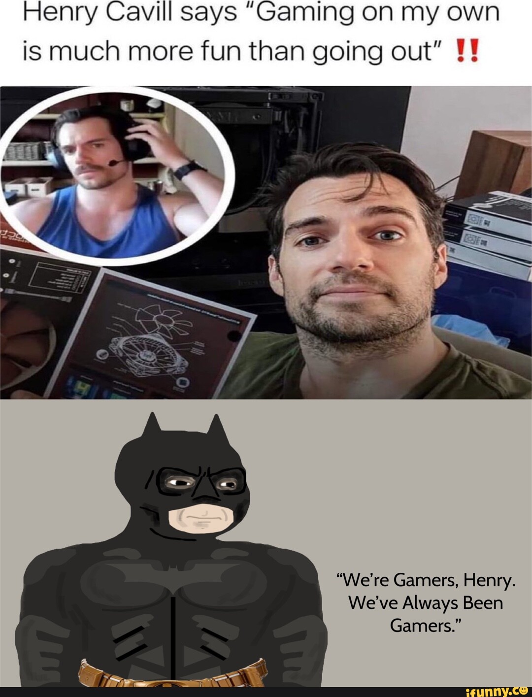 Henry Cavill: Gaming is much more fun than going out