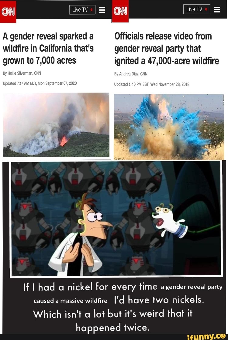 An A Gender Reveal Sparked A Wildfire In California Thats Grown To 7000 Acres Live Tv 