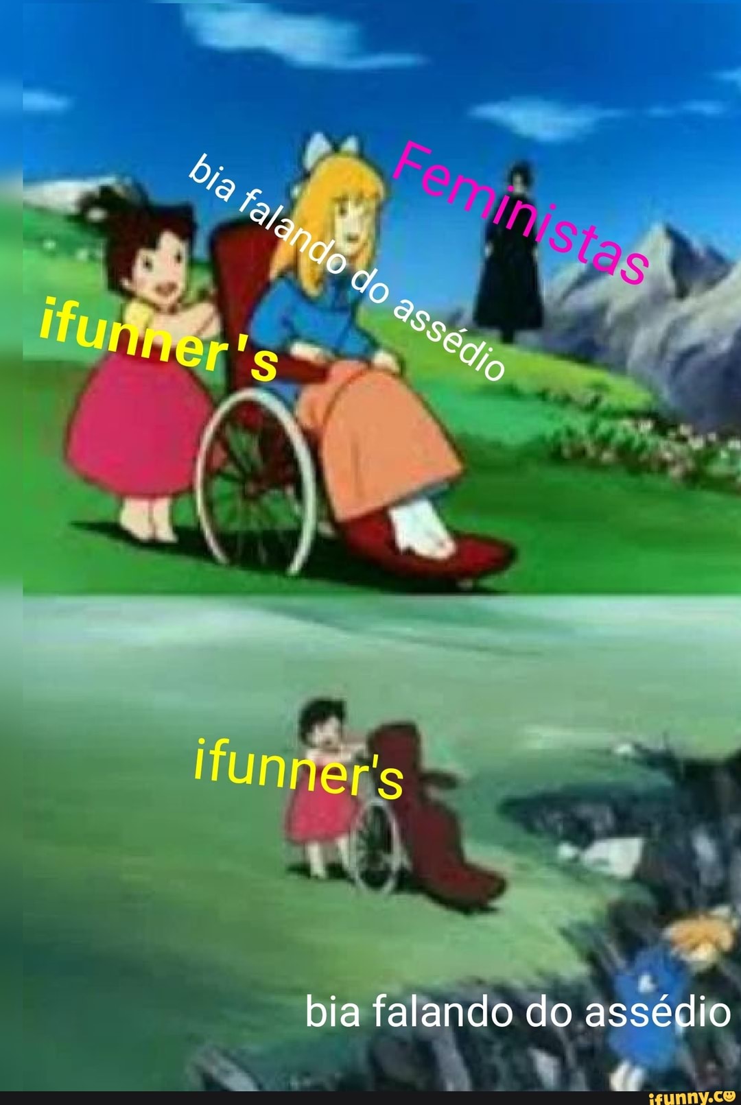 ifunner's
bia falando do assédio