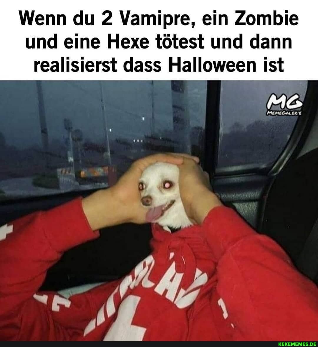 Wenn du 2 Vamipre, ein Zombie und eine Hexe tötest und dann realisierst dass Halloween ist