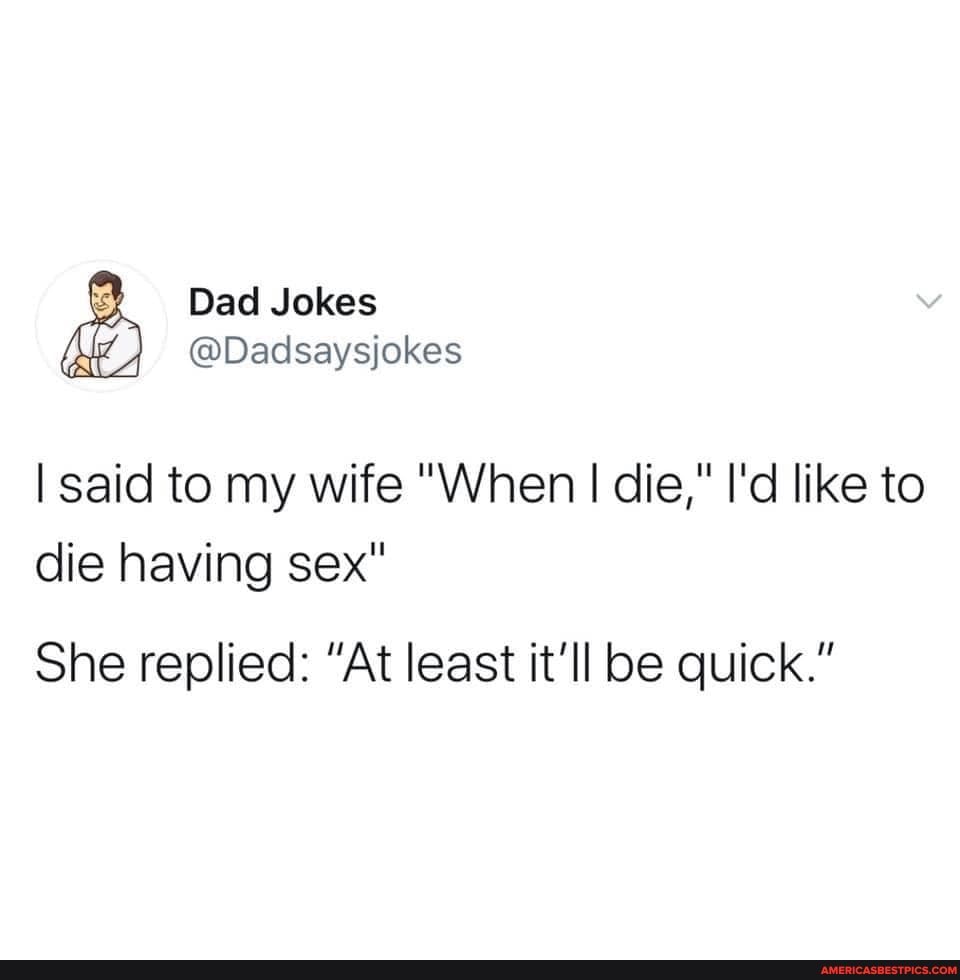 Quick sex jokes