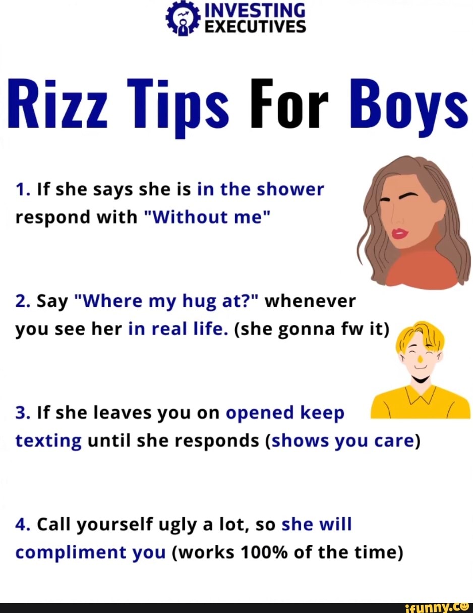 rizz tips for boys