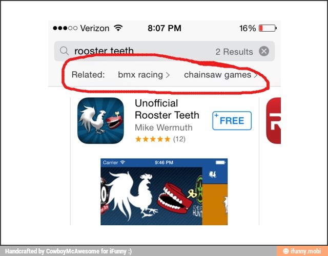 Related: chainsaw games bmx racing Unofficial
a M3 Rooster Teeth
Mike Wermuth