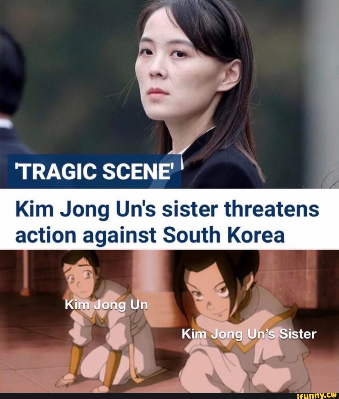 Kim Jong Un's sister threatens
action against South Korea