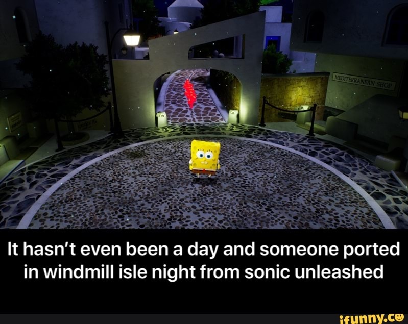 in windmill isle night from sonic unleashed - It hasn’t even been a day and someone ported in windmill isle night from sonic unleashed
