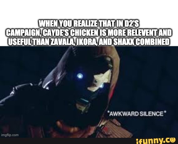 CAMPAIGN' CAYDE'S CHICKEN IS MORER RELEVENT AND USEULTHAN ZAVAEN'TKORAT ...