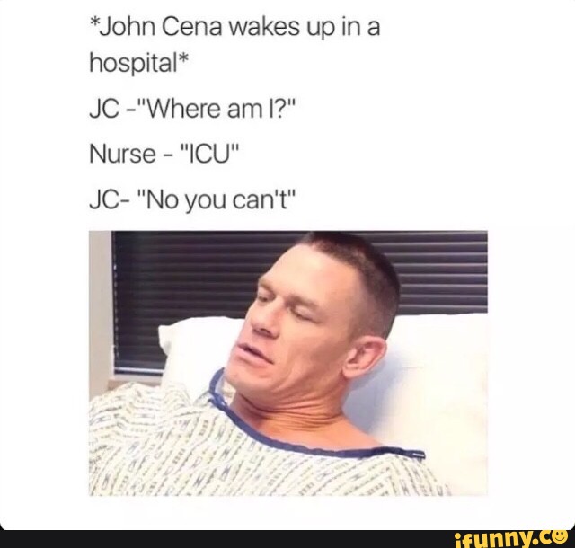 john, cena, icu