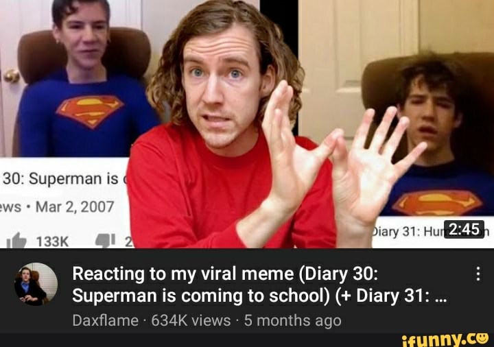 daxflame superman meme