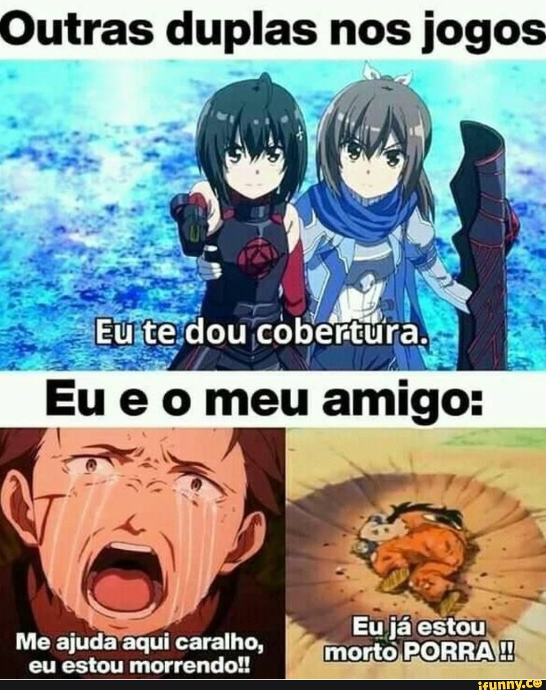 Me ajuda'aqui caralho,