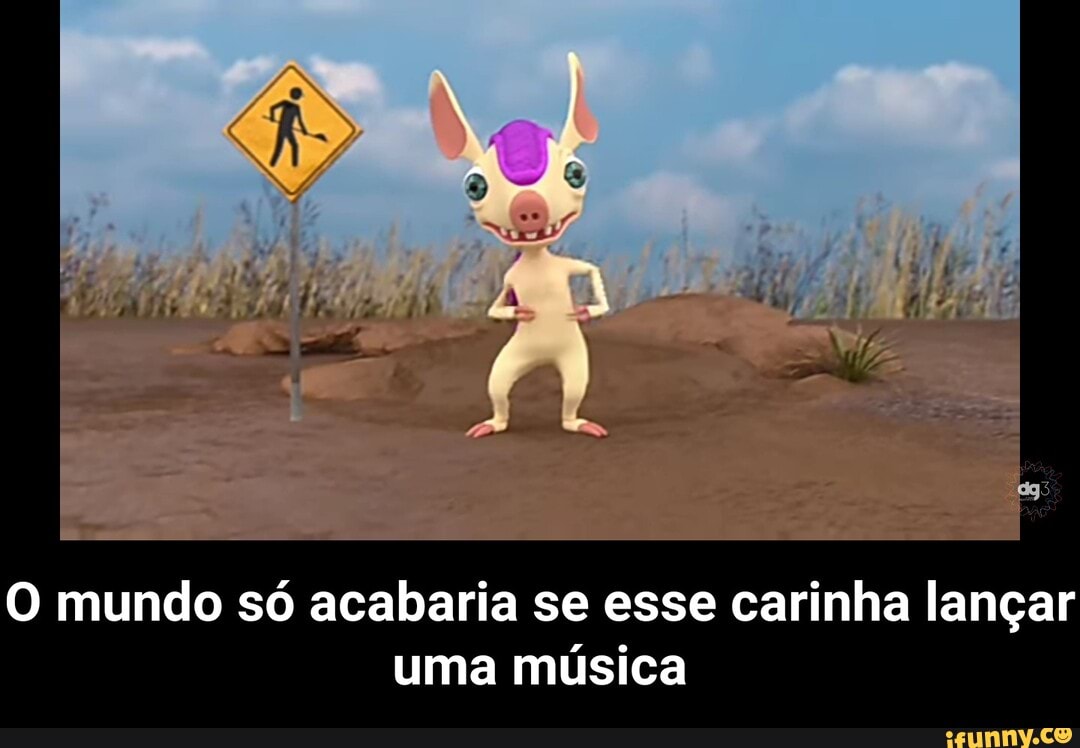 O mundo só acabaria se esse carinha lançar
uma música - O mundo só acabaria se esse carinha lançar uma música