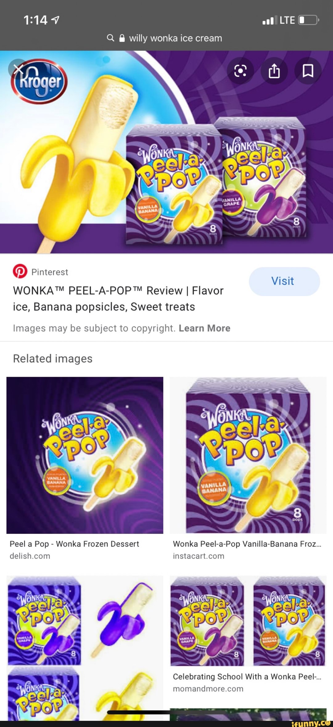 Q A willy wonka ice cream O Pinterest WONKA™ PEELAPOP™