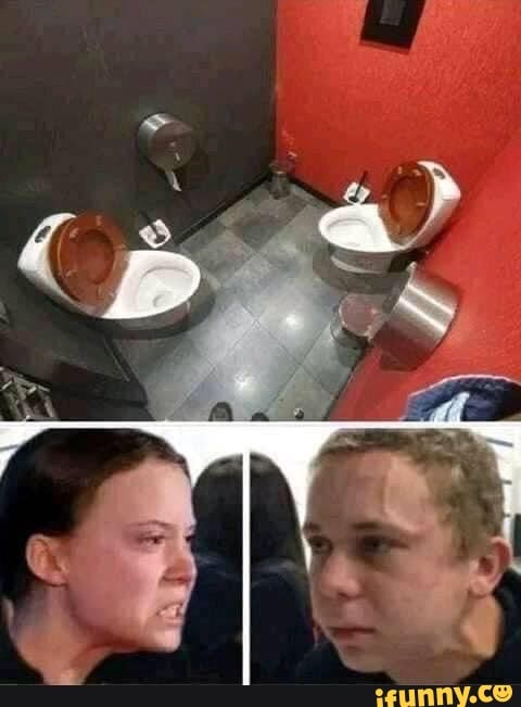 liberalismisamentaldisorder, greta, toilet, veins, climatechange, kids