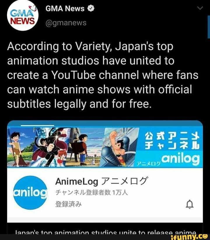 GMA News gmanews According to Variety, Japan's top animation studios