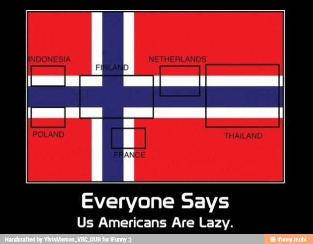 Us Americans Are Lazy.