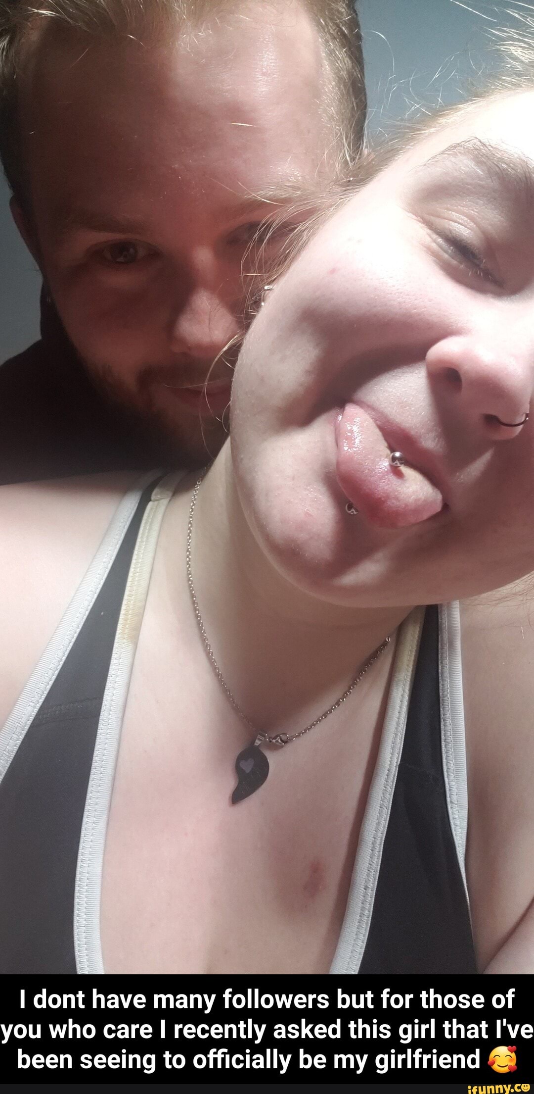 dont have many followers but for those of you who care I recently asked this girl that I've been seeing to officially be my girlfriend - I dont have many followers but for those of you who care I recently asked this girl that I've been seeing to officially be my girlfriend 🥰