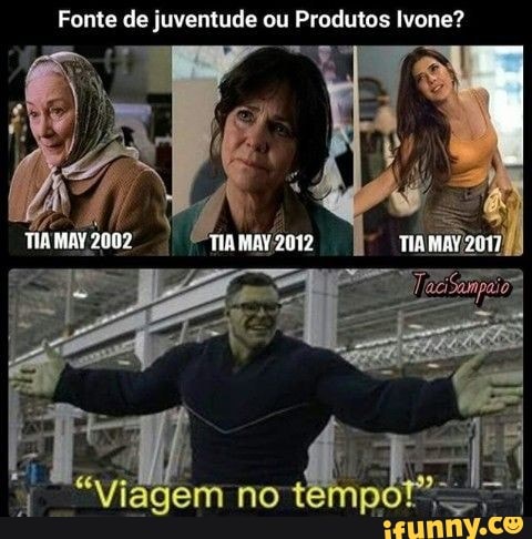 Fonte de juventude ou Produtos Ivone?
a