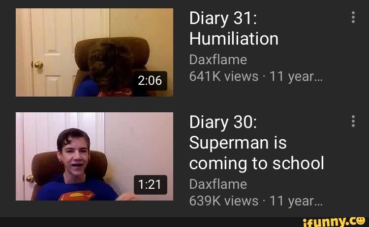 daxflame superman meme