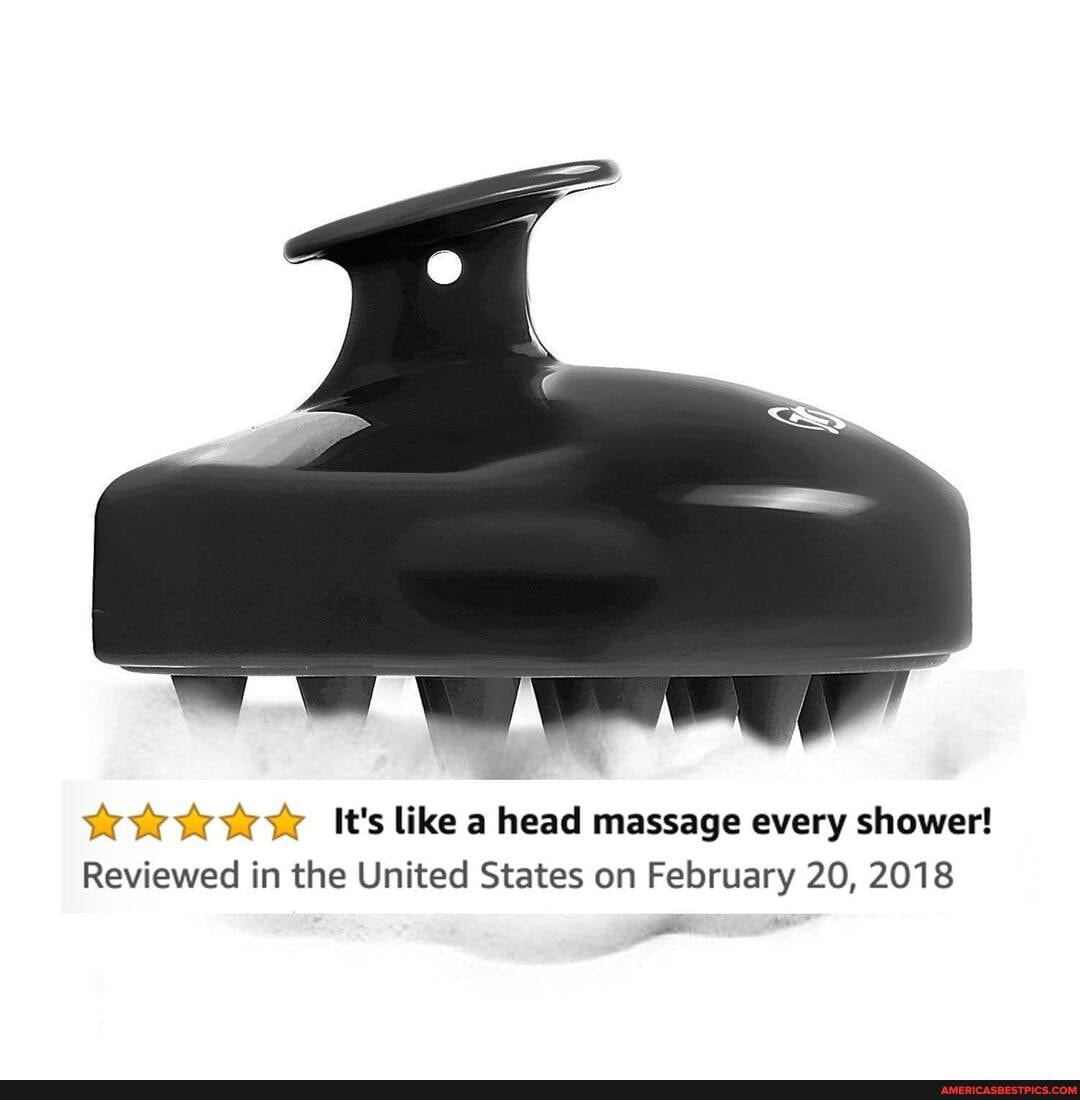 It's like a head massage every shower!
Reviewed in the United States on February 20, 2018