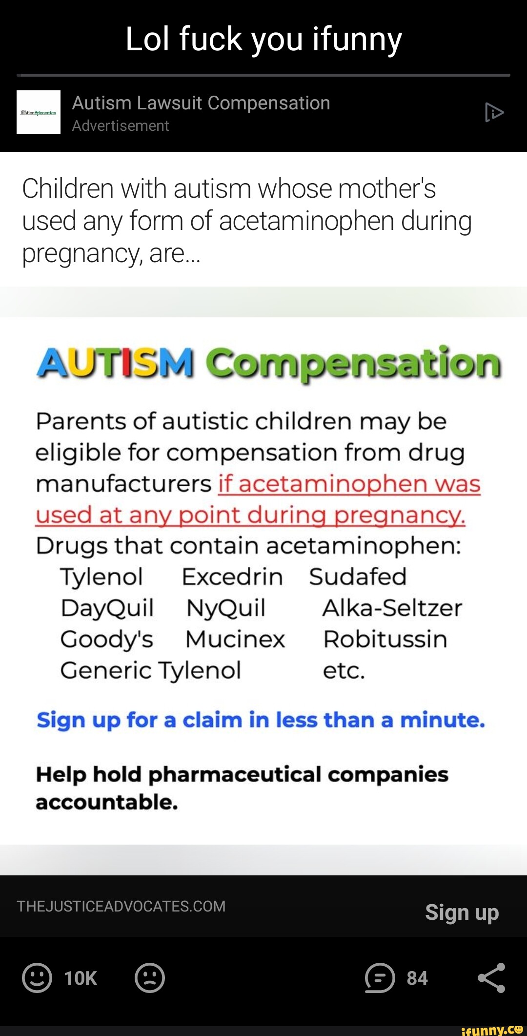 Autism Lawsuit Compensation Advertisement Children with autism whose