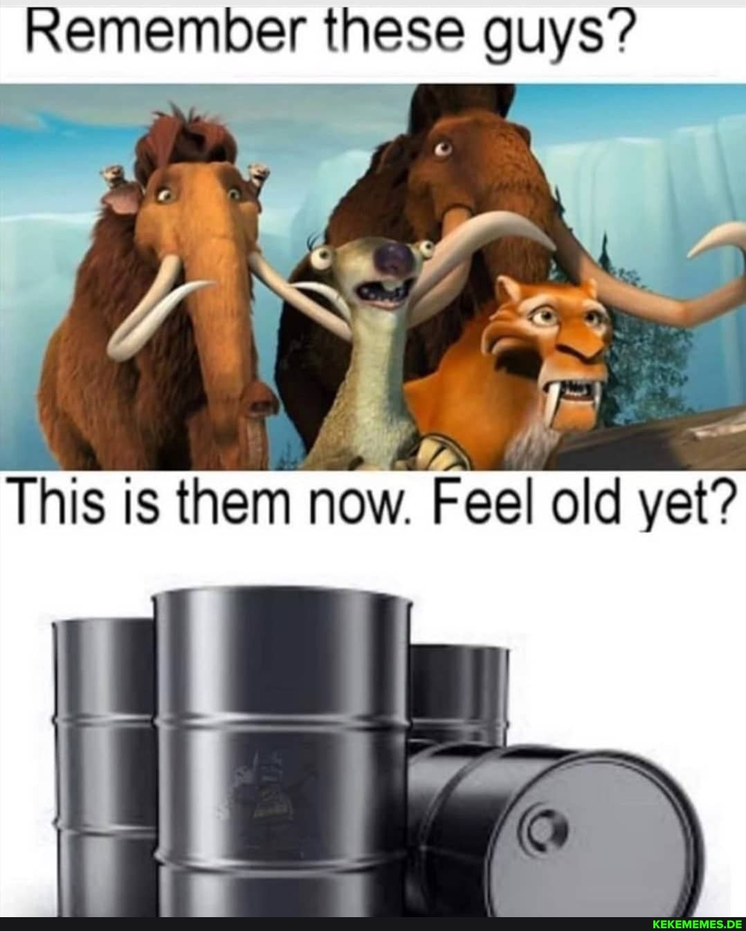 Remember these guys?
This is them now. Feel old yet?