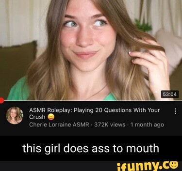 ASMR Roleplay: Playing 20 Questions With Your Crush Cherie Lorraine