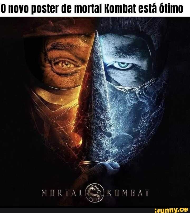 novo poster de mortal Kombat está ótimo