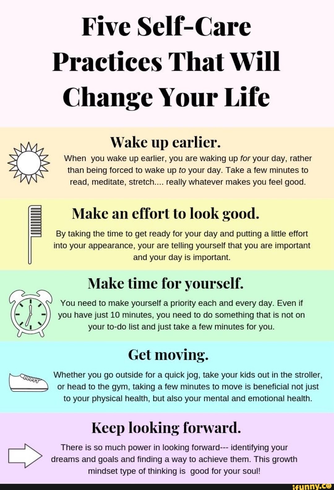 Five Self Care Practices That Will Change Your Life Wake Up Earlier When You Wake Up Earlier You Are Waking Up For Your Day Rather Than Being Forced To Wake Up To Your