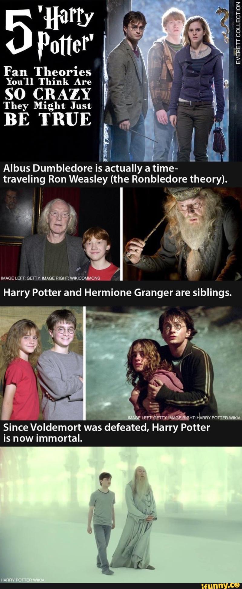 dumbledore time travel ron theory