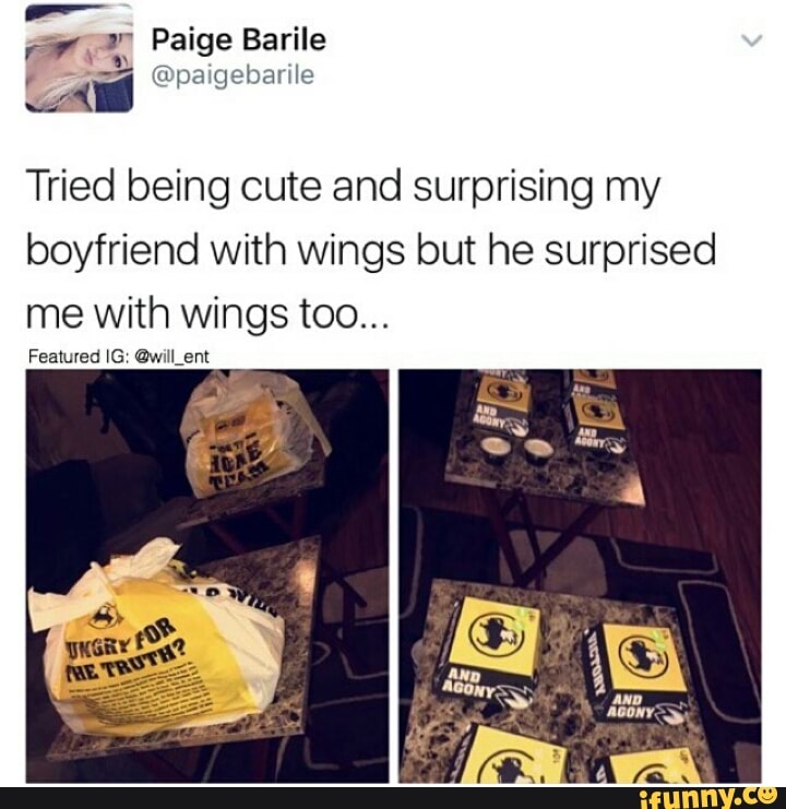 surprising my boyfriend