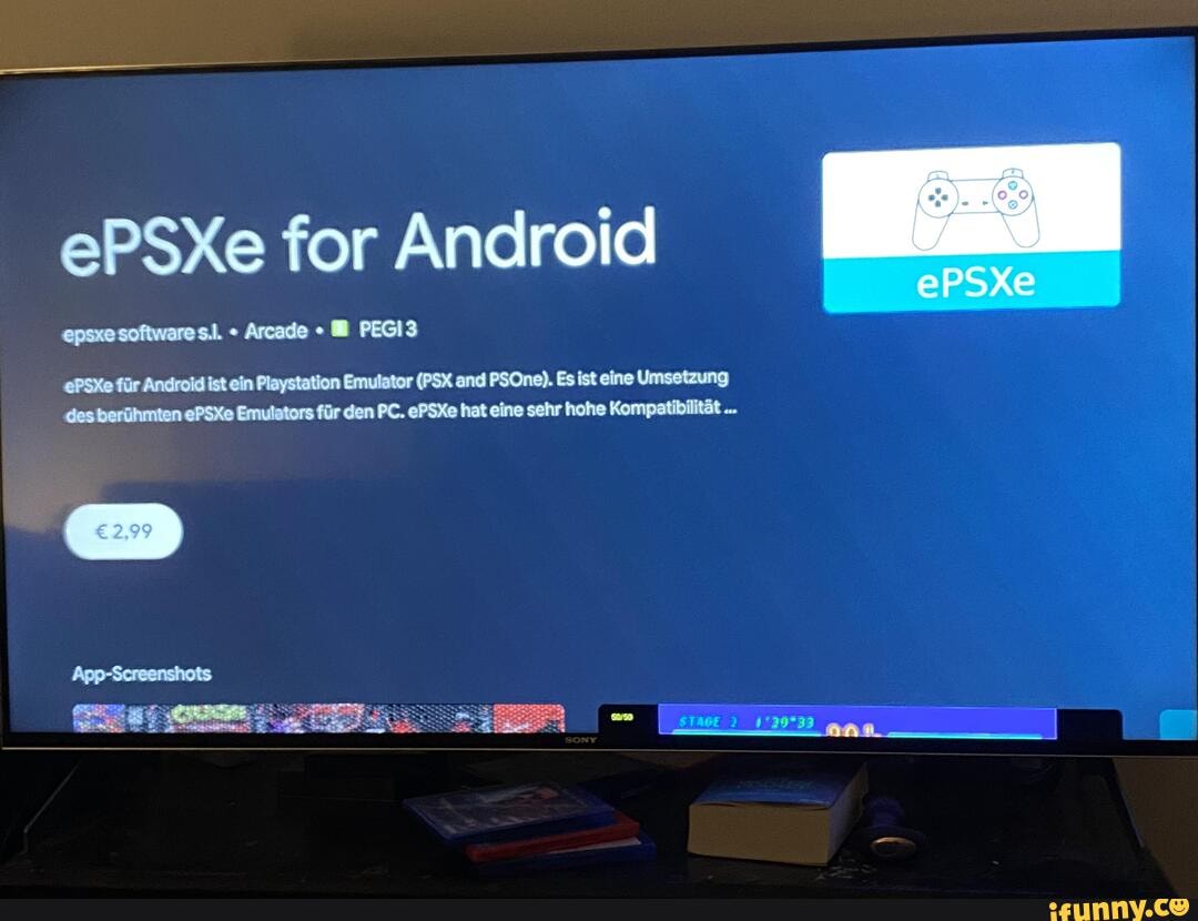 Notorio Convención Ahora EPSXe for Android epsxesoftwaresil. Arcade @ PEGI3 ePSXe fiir Android ist  ein Playstation Emulator (PSX and PSOne).