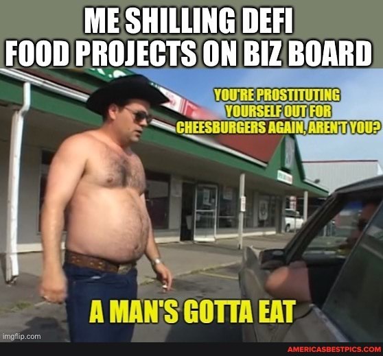 ME SHILLING DEFI FOOD PROJECTS ON BIZ BOARD
VOUREI
AMAN'S GOTTA EAT