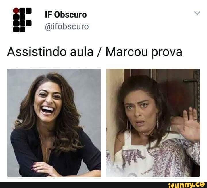 Assistindo aula Marcou prova