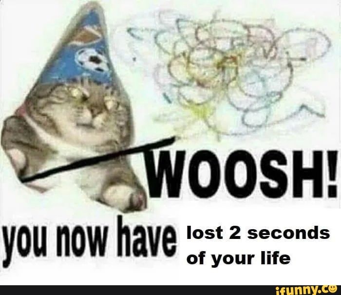 you NOW lost have of 2 your life
of your life