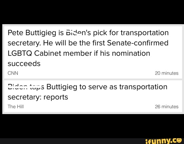 Pete Buttigieg Is Biden's Pick For Transportation Secretary. He Will Be ...