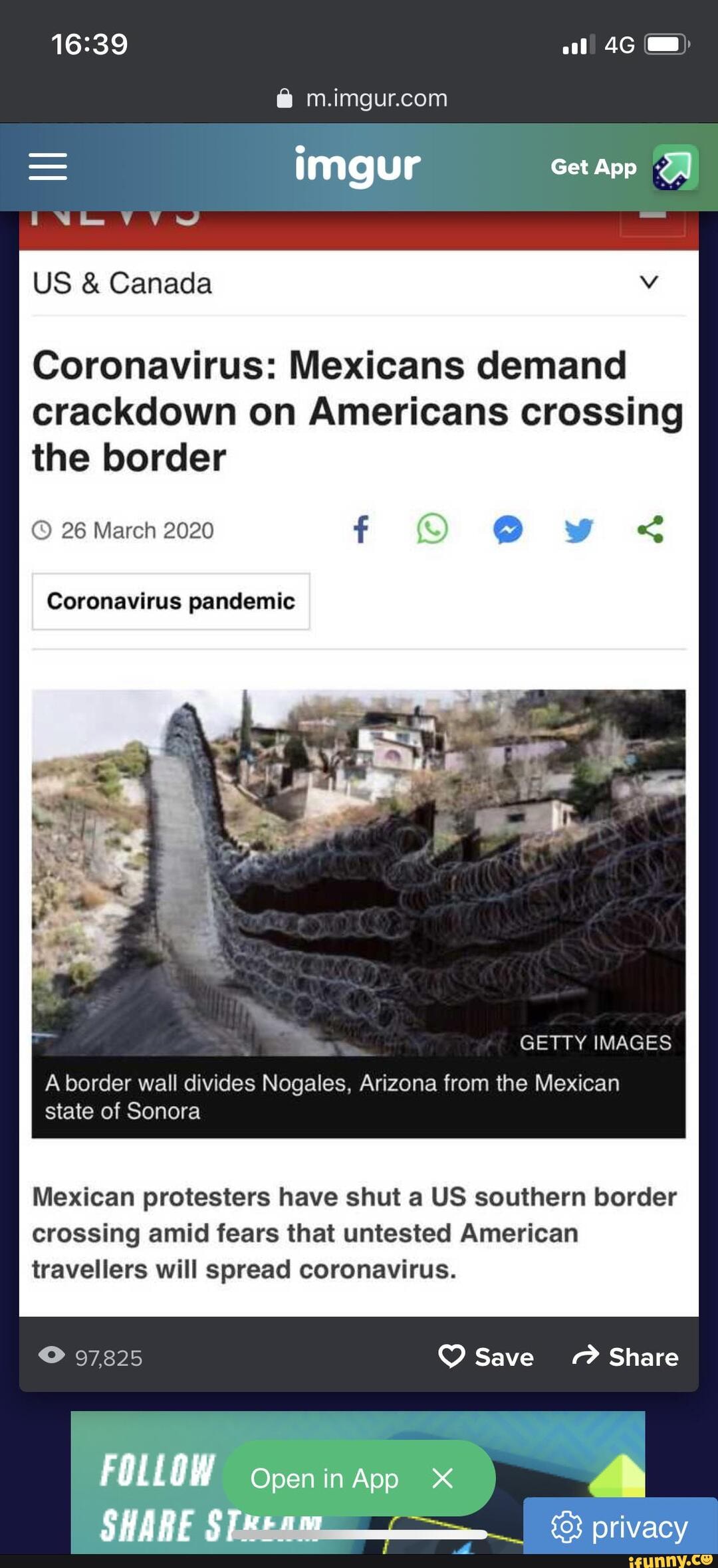 Coronavirus: Mexicans demand
crackdown on Americans crossing
the border
© 26 March 2020
Coronavirus pandemic
Mexican protesters have shut a US southern border
crossing amid fears that untested American
travellers will spread coronavirus.