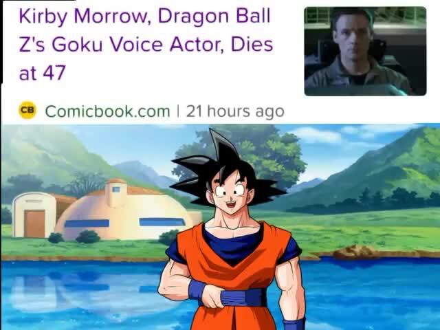  Kirby Morrow, actor de doblaje de Goku de Dragon Ball Z, muere en Comicbook com I hace horas