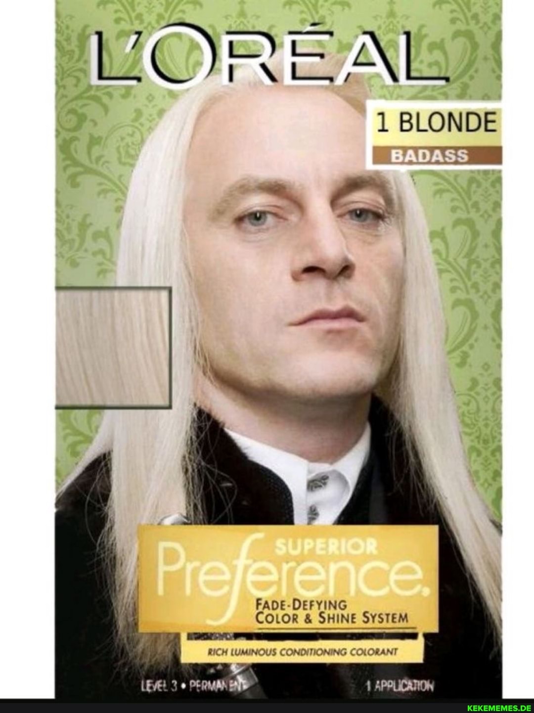 1 BLONDE
FADE DEFYING COLOR & SHINE SYSTEM RICH LUMINOUS CONDITIONING COLORANT
LEVEL