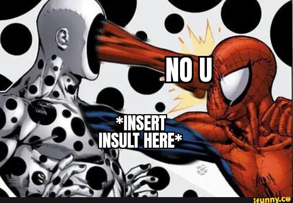 spiderman insult meme