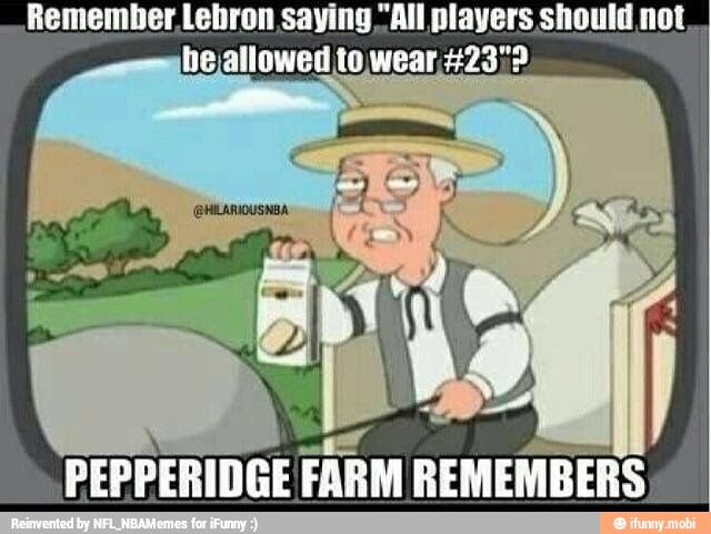 Remember Lebron saying "All players should not,