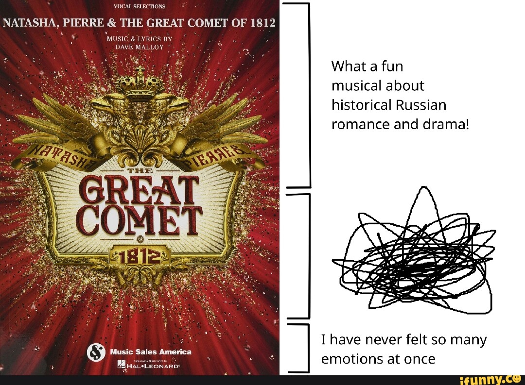 Natasha Pierre and the great Comet of 1812. The great Comet of 1812. Atlas of great Comets. Comet GBP 20.