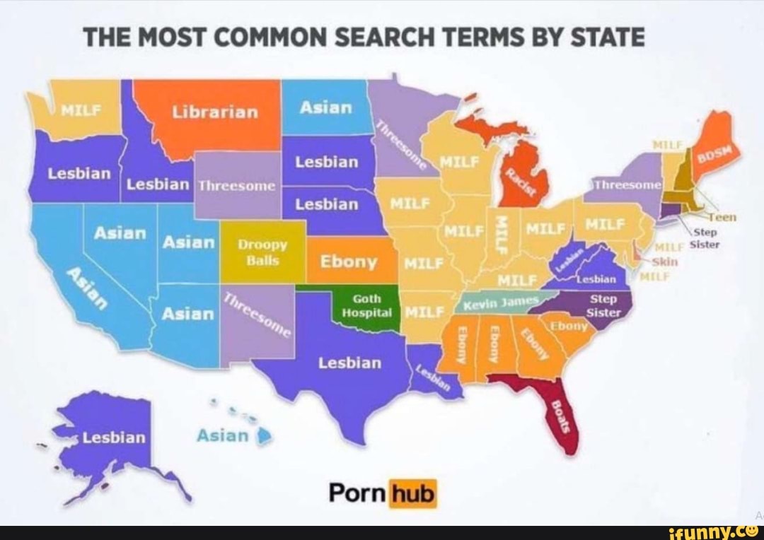 The Most Common Search Terms By State Ifunny