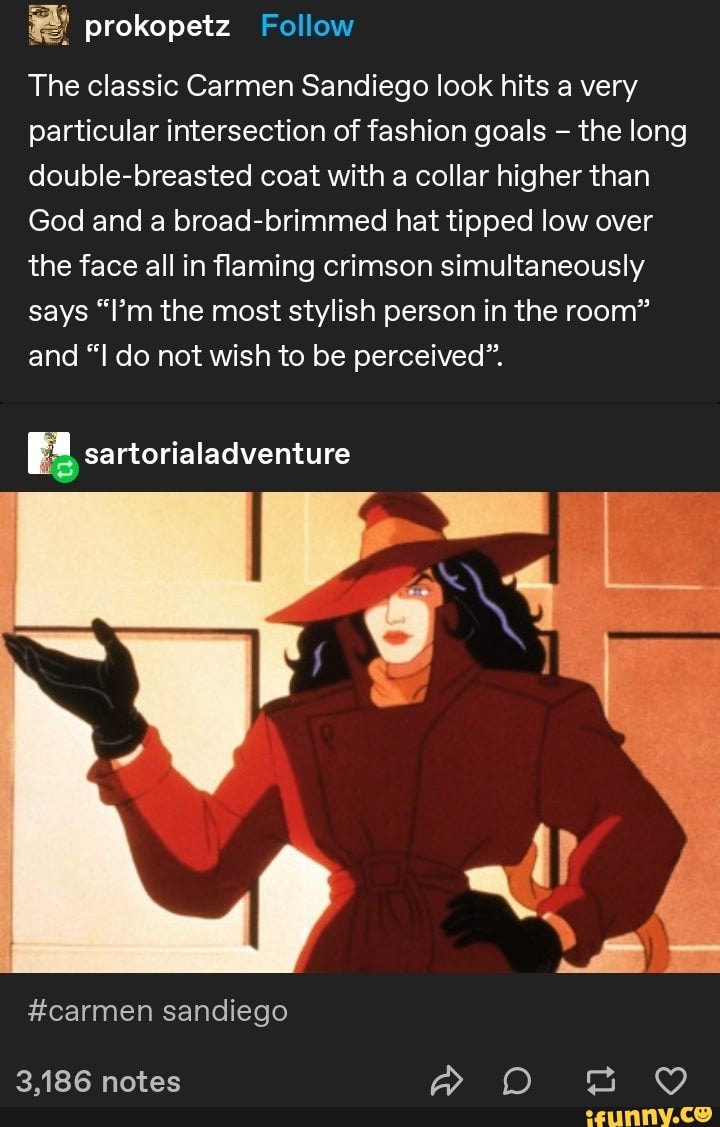 Carmensandiego Memes Best Collection Of Funny Carmensandiego Pictures On Ifunny 5001